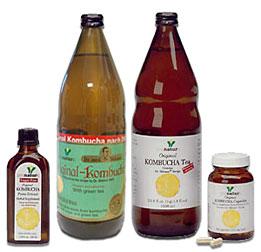 Kombucha Tea, Kombucha Extract, and Kombucha Capsules from Dr. Sklenar